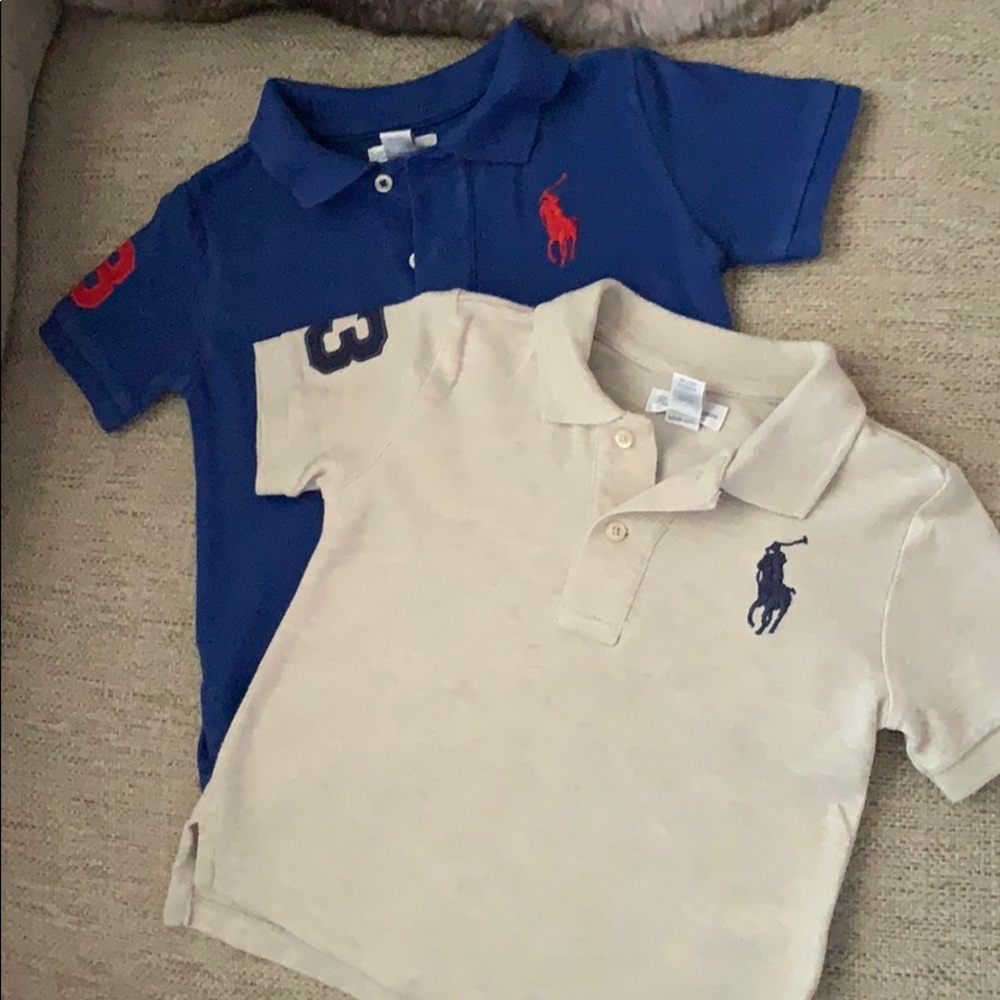 Lot of 2 Polo Ralph Lauren polo shirts